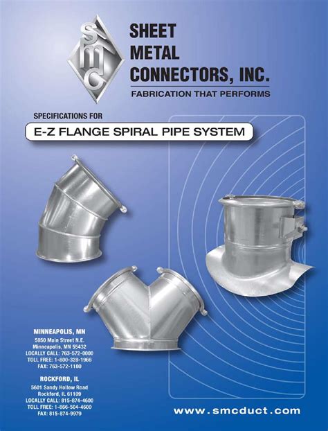 sheet metal connectors ez flange|ez flange pipe system.